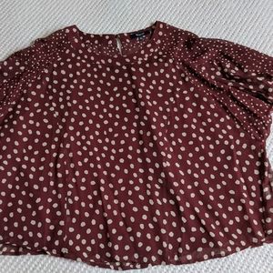 Madewell Spotty Flowly Top